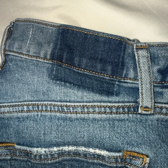 Abercrombie & Fitch Curve Love Ultra High Rise Blue Jeans Size 8L - Picture 3 of 5